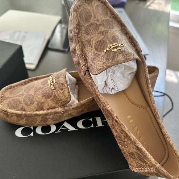 Coach Marley Coated Canvas Shoes Size 8- Brand New - Picture 4 of 5